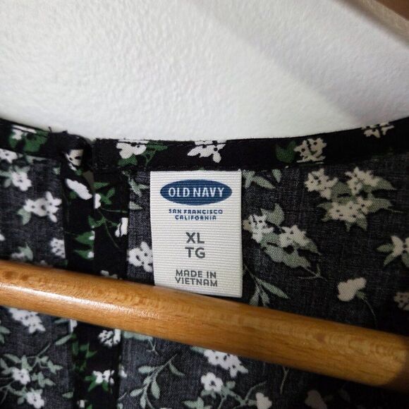 EUC LIKE NEW OLD NAVY SOFT DITSY FLORAL DRESS SIZE XL - Picture 13 of 16